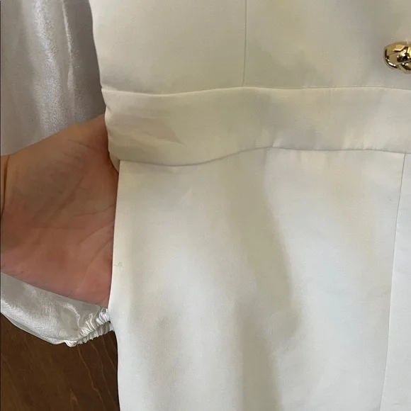 🤍 Endless Rose Organza Sleeve Jumpsuit – Size L | NWOT🤍 - Picture 9 of 13